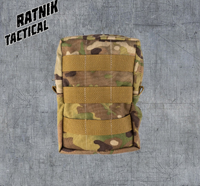 Средний утилитарный вертикальный подсумок на 3 MOLLE